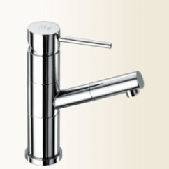SIMPLY Miscelatore monocomando per lavabo con doccia estraibile