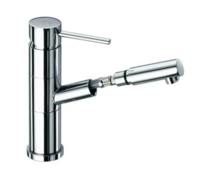 SIMPLY Miscelatore monocomando per lavabo con doccia estraibile
