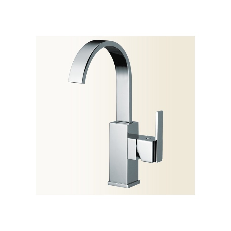 KLIP miscelatore monocomando bidet finitura nickel spazzolato