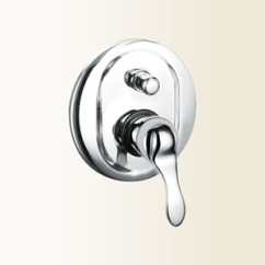 PINCO&PALLINO Miscelatore per doccia/vasca incasso con deviatore finitura cromo