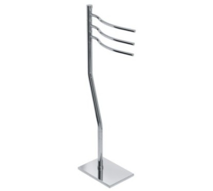 DUEMILA PLUS Piantana portasalviette con 3 bracci mobili
