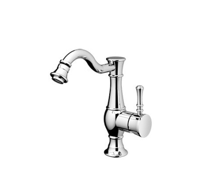 BETTY Miscelatore per bidet con canna alta finitura cromo