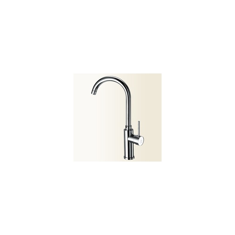 SIMPLY Miscelatore per lavabo con bocca e corpo alti finitura cromo