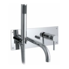 MICRON monocomando vasca da incasso con duplex finitura cromo