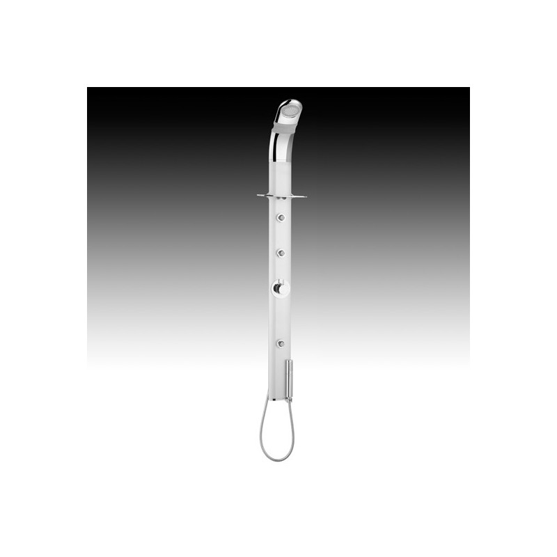 SFERA pannello doccia  senza miscelatore finitura satinato