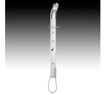 SFERA pannello doccia  senza miscelatore finitura satinato