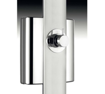 SFERA pannello doccia  senza miscelatore finitura satinato