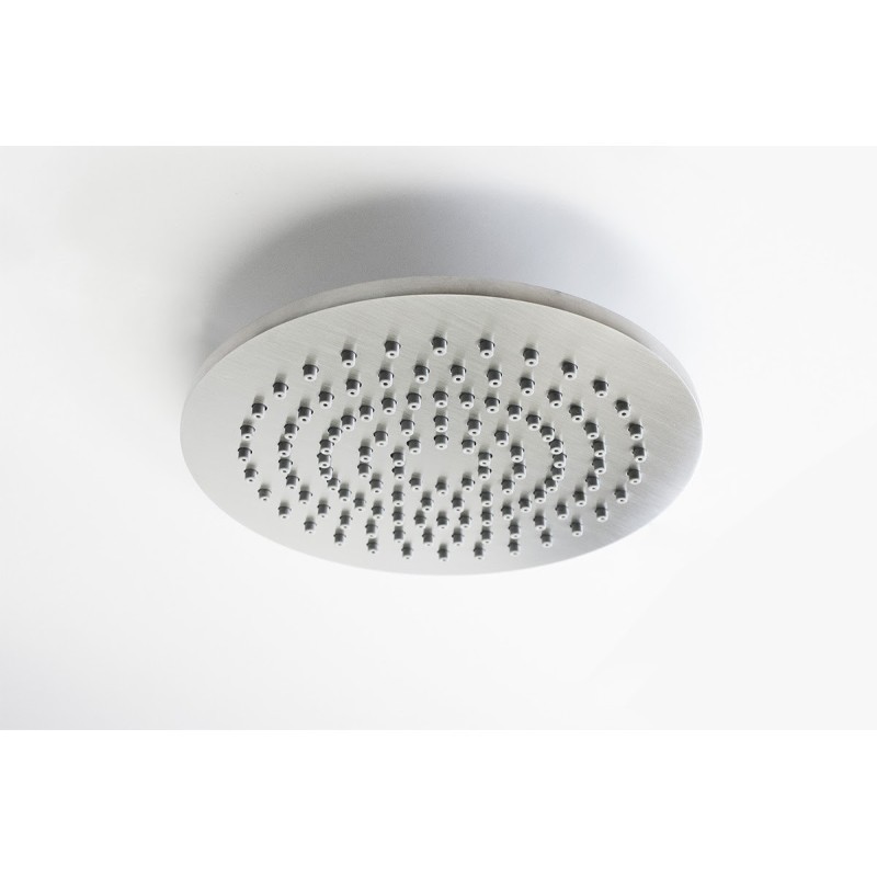 DMB Soffione doccia tondo inox 316L cm.20 finitura pvd nero