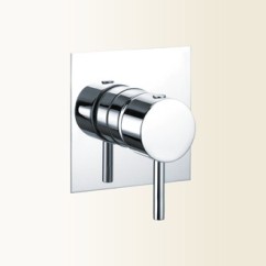SIMPLY Miscelatore monocomando per doccia incasso finitura cromo