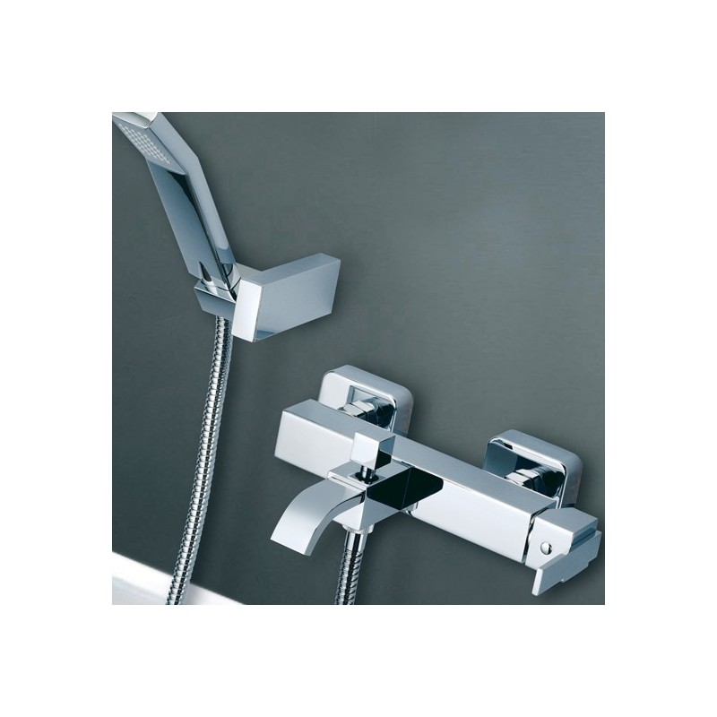 KLIP miscelatore monocomando vasca esterno finitura cromo