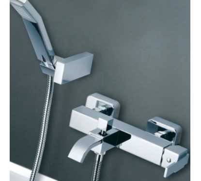 KLIP miscelatore monocomando vasca esterno finitura cromo