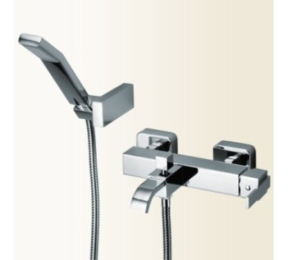 KLIP miscelatore monocomando vasca esterno finitura cromo