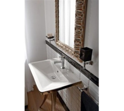 BUTTERFLY lavabo da appoggio o sospeso 70,5x46,5