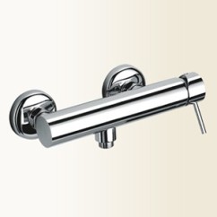 SIMPLY Miscelatore monocomando per doccia esterno finitura cromo