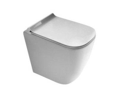 MEG11 vaso a terra finitura bianco mat