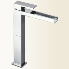 OPEN SPACE miscelatore monocomando lavabo con prolunga 130 mm e bocca lunga finitura cromo