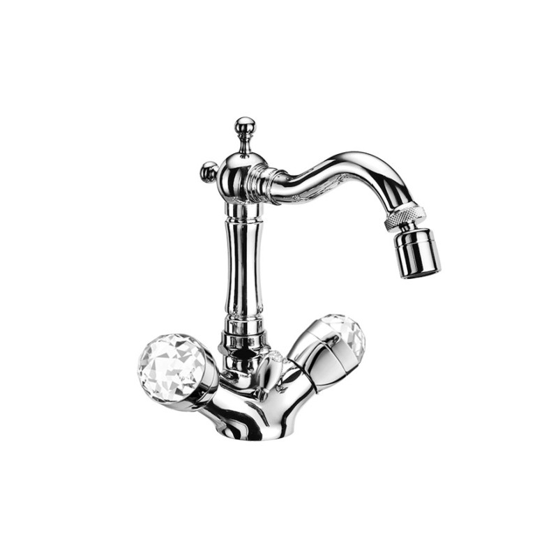 MY BIJOUX monoforo per bidet con canna alta finitura cromo