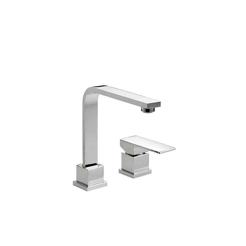 H-UNO Monocomando lavabo due fori senza scarico finitura cromo