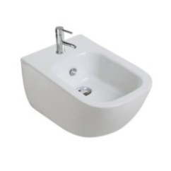 PLUS DESIGN bidet sospeso finitura sabbia