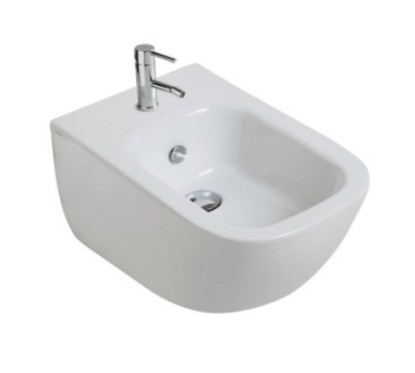 PLUS DESIGN bidet sospeso finitura sabbia
