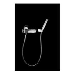 TOSCA Monocomando doccia esterno con flessibile e doccetta finitura cromo