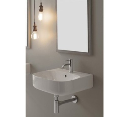 MOON 50R H15 lavabo da appoggio o sospeso