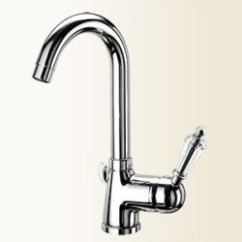 NEW VINTAGE miscelatore per lavabo con canna alta finitura vecchio bronzo