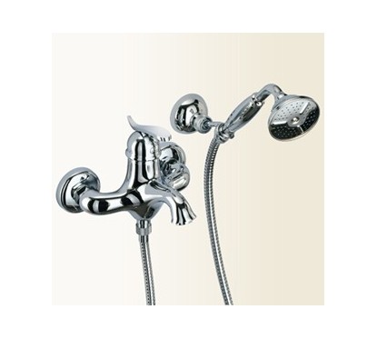 TEORIA Miscelatore monocomando per vasca finitura oro