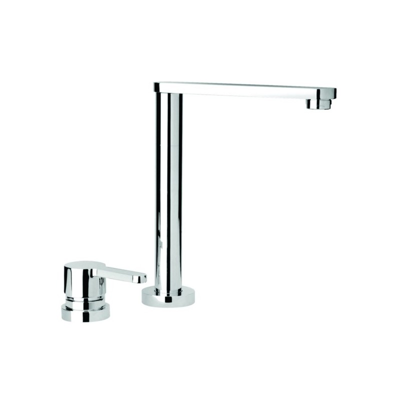 WINMIX miscelatore monocomando abbattibile sottofinestra finitura cromo