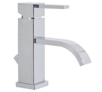 PRETTY Monocomando lavabo con scarico automatico finitura dark copper