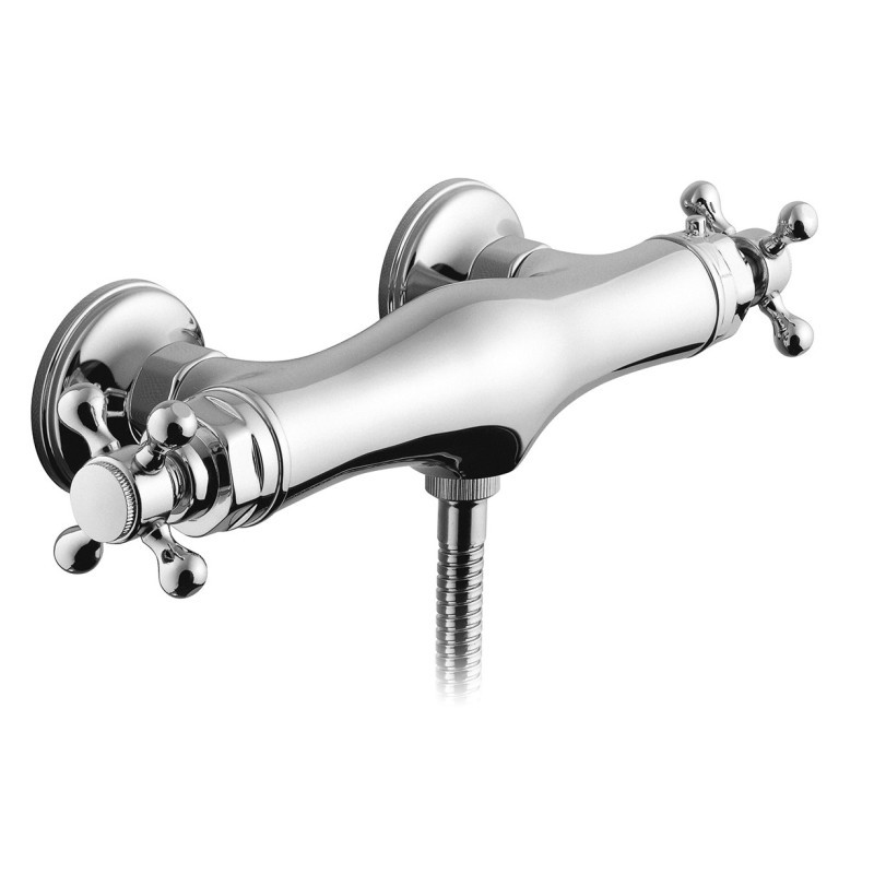 THERMO Miscelatore termostatico attacco 1/2" senza kit doccia finitura nichel antico