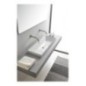 TEOREMA 2.0 Lavabo incasso 100 x 36 Cm