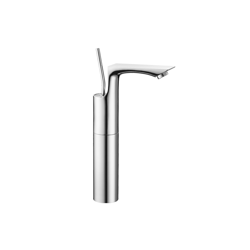 CHET Monocomando lavabo alto finitura cromo