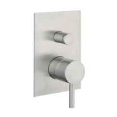 DMB Miscelatore monocomando vasca-doccia incasso Inox 316L finitura pvd oro