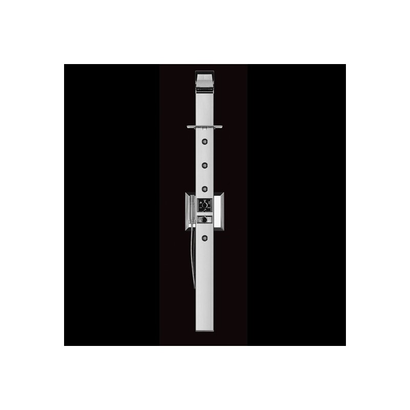 PRISMA pannello doccia termostatico 185 finitura nero