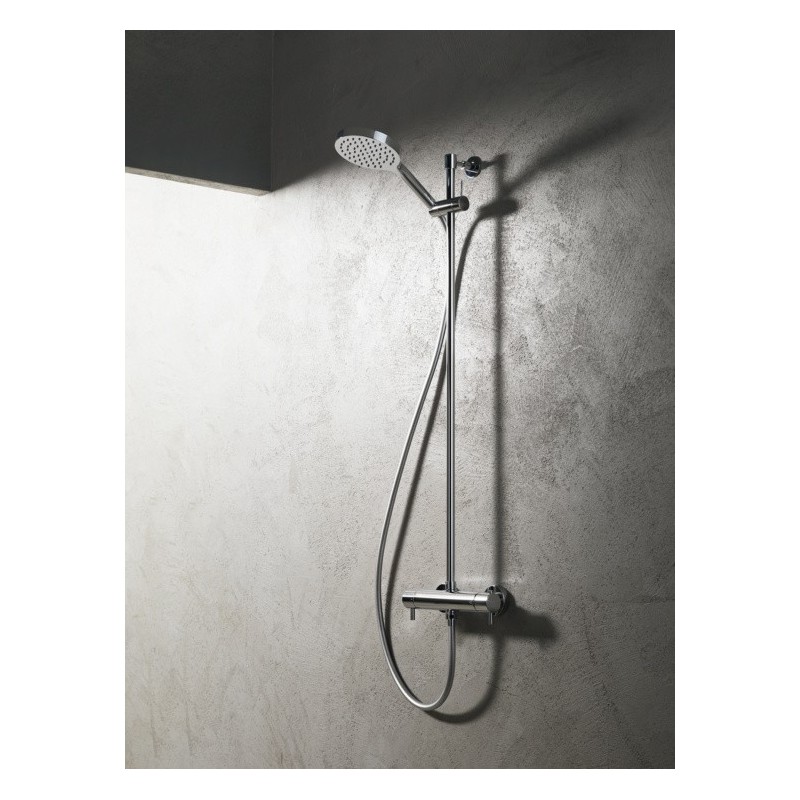 Colonna doccia con miscelatore termostatico finitura cromo