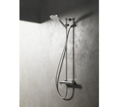 Colonna doccia con miscelatore termostatico finitura cromo