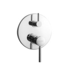 FORMA Monocomando doccia incasso con deviatore tre uscite finitura dorato