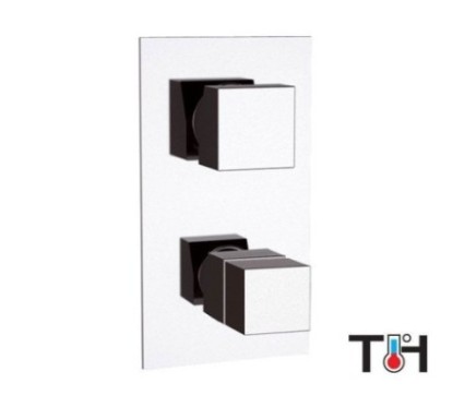 SKYLINE THERMO miscelatore termostatico doccia incasso con deviatore a 5 uscite finitura cromo