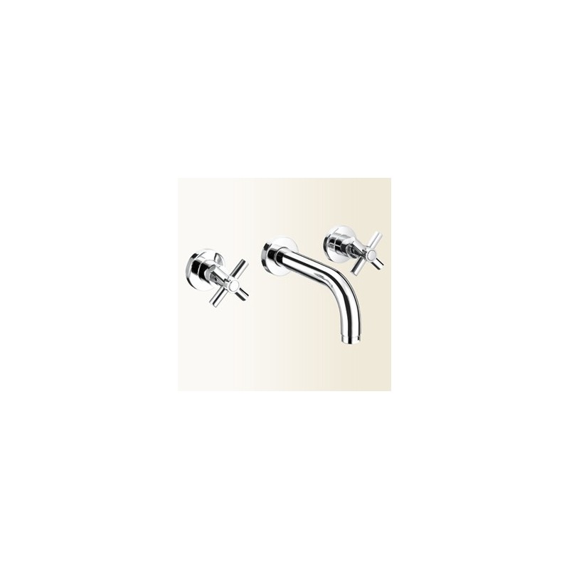 YUPPY Batteria per lavabo ad incasso finitura cromo