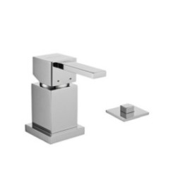 PRETTY Monocomando bordo vasca con deviatore finitura oro