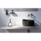UKIYO-E Lavabo da appoggio tondo 42 + piano in ceramica