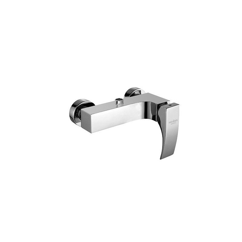 LASER Monocomando doccia esterno con attacco superiore finitura dorato