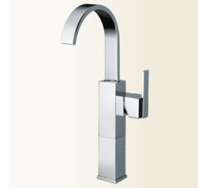 KLIP miscelatore monocomando lavabo con prolunga 130 mm finitura nickel spazzolato