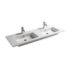EDEN lavabo 141x46 doppio bacino