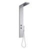 EOS Set colonna mezzo totem 1400x200x40 mm in acciaio Aisi 304