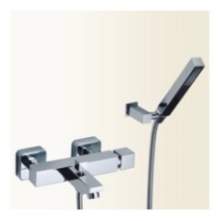 RUBIK miscelatore monocomando vasca finitura nickel spazzolato