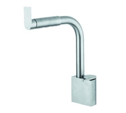 IDEALAQUA Miscelatore da cucina per trattamento acque - acque separate acciaio satinato