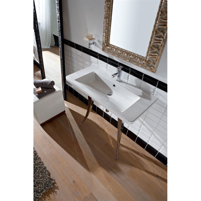 BUTTERFLY 90 lavabo da appoggio o sospeso