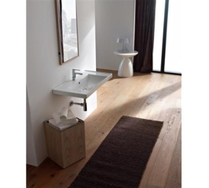 ML 90x40 lavabo da incasso o sospeso